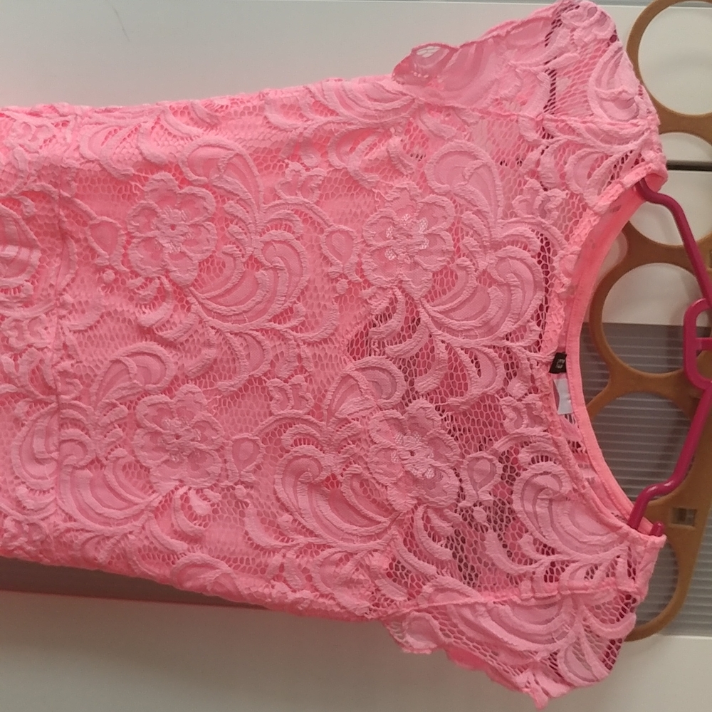 H&M Pink Lace Dress